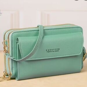 NEW: Mint Green Women's Bag in waterproof dust bag